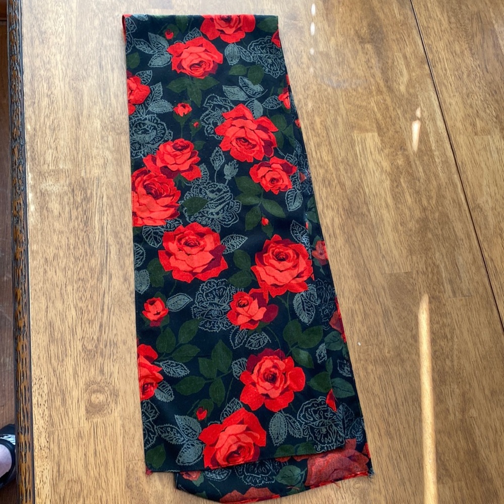 Floral scarf